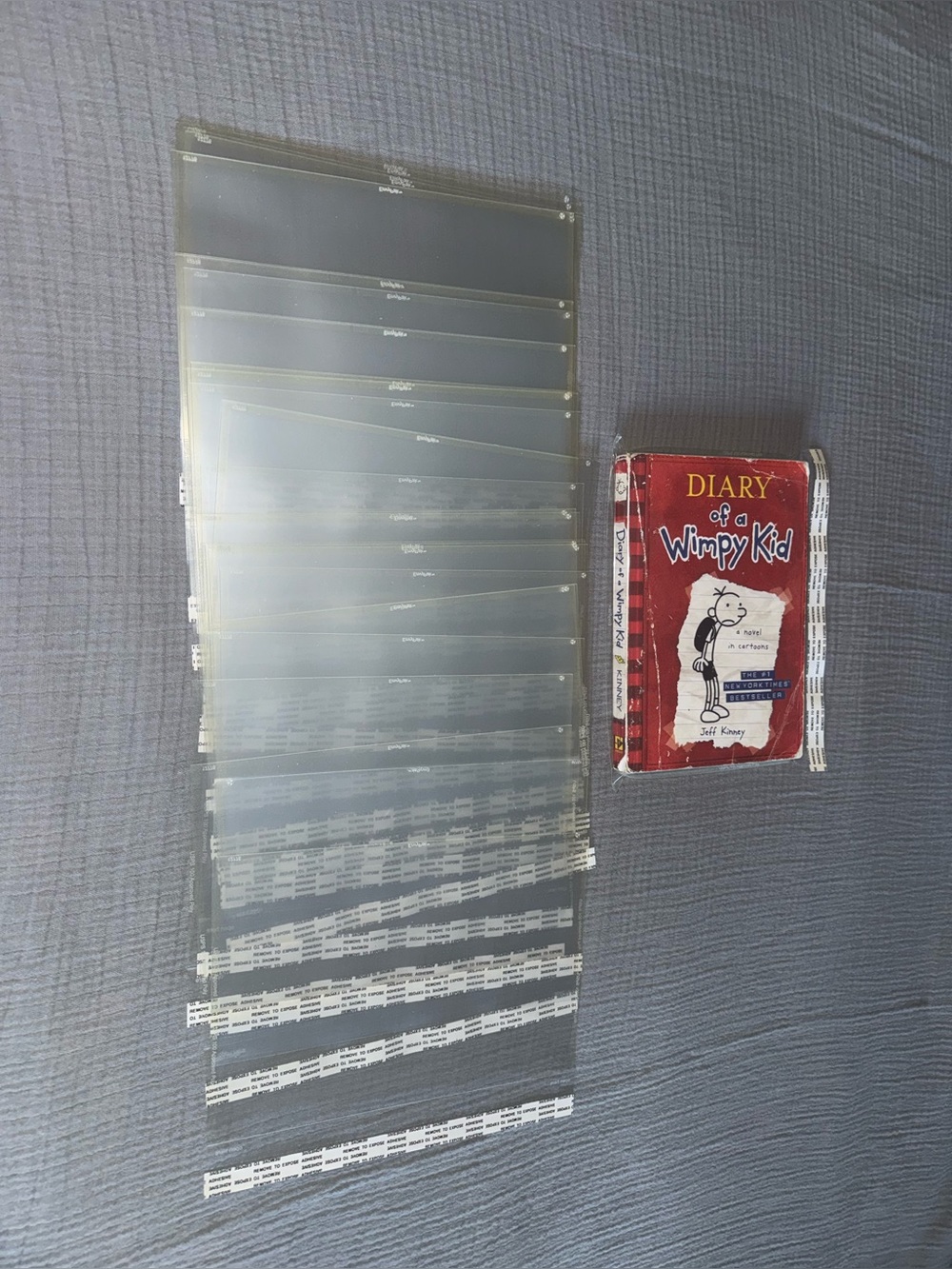 Small Polymailers Clear Plastic ,  for Home Office - Transparent 200 pieces